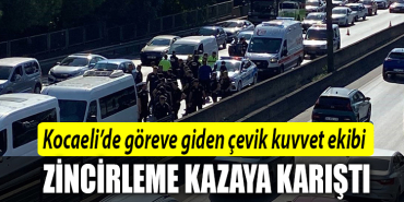 kocaeli zincirleme kaza