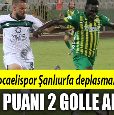 kocaelispor şanlıurfa