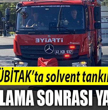 tübitk yangın