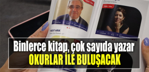Binlerce kitap, çok sayıda yazar okurlar ile buluşacak
