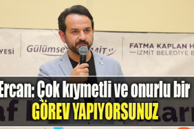 CHP İzmit İlçe Başkanı Gökhan Ercan Çok kıymetli ve onurlu bir görev yapıyorsunuz