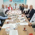 CHP İzmit İlçe' de ilk grup toplantısı. Gökhan Ercan örgütü toparlıyor