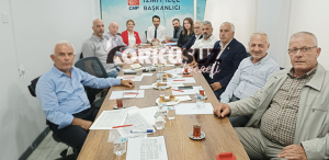 CHP İzmit İlçe' de ilk grup toplantısı. Gökhan Ercan örgütü toparlıyor