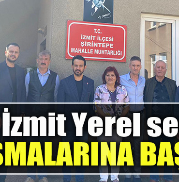 CHP İzmit Yerel seçim çalışmalarına başladı