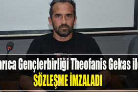 Darıca Gençlerbirliği Theofanis Gekas ile sözleşme imzaladı