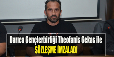 Darıca Gençlerbirliği Theofanis Gekas ile sözleşme imzaladı