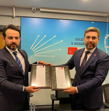 Gökhan Ercan, Bülent Sarı' yı ziyaret etti