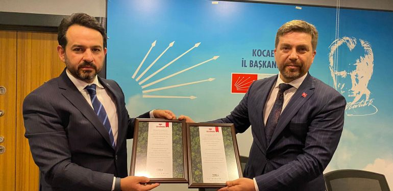 Gökhan Ercan, Bülent Sarı' yı ziyaret etti