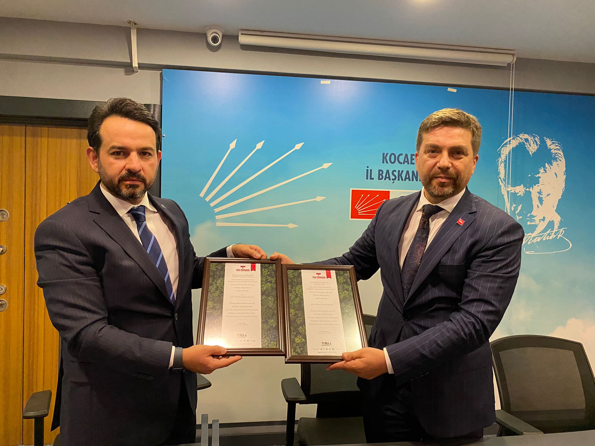 Gökhan Ercan, Bülent Sarı' yı ziyaret etti