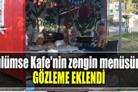 Gülümse Kafe'nin zengin menüsüne gözleme eklendi