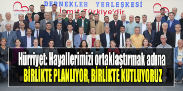 Hürriyet Hayallerimizi ortaklaştırmak adına BİRLİKTE PLANLIYOR, BİRLİKTE KUTLUYORUZ
