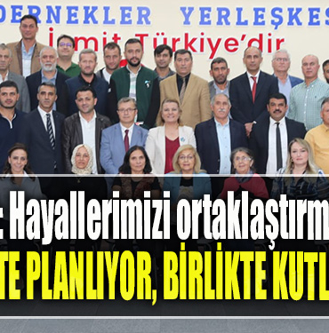Hürriyet Hayallerimizi ortaklaştırmak adına BİRLİKTE PLANLIYOR, BİRLİKTE KUTLUYORUZ