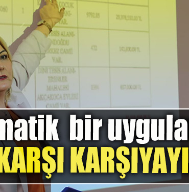 İzmit Belediye Başkanı Fatma Kaplan Hürriyet Bizi her yönden kilitleyen sistematik bir uygulamayla karşı karşıyayız