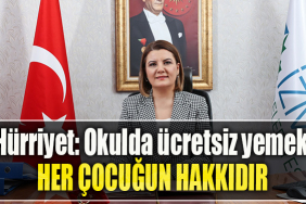 İzmit Belediye Başkanı Fatma Kaplan Hürriyet Okulda ücretsiz yemek her çocuğun hakkıdır