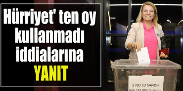 İzmit Belediye Başkanı Fatma Kaplan Hürriyet' ten oy kullanmadı iddialarına yanıt