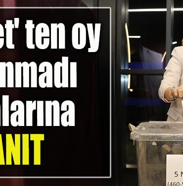İzmit Belediye Başkanı Fatma Kaplan Hürriyet' ten oy kullanmadı iddialarına yanıt