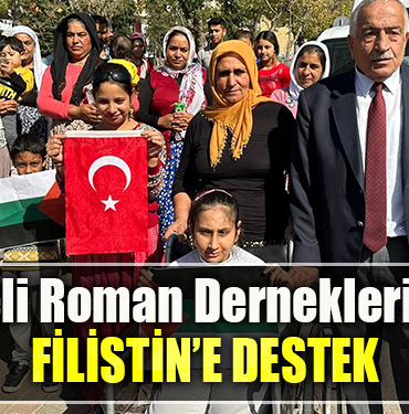 Kocaeli Roman Dernekleri’nden Filistin’e destek