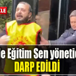 Kocaeli Üniversitesinde Eğitim Sen yöneticileri darp edildi