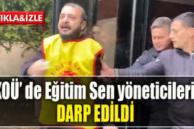 Kocaeli Üniversitesinde Eğitim Sen yöneticileri darp edildi
