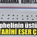 Kocaeli' de 2 şüphelinin üstünde 49 tarihi eser çıktı