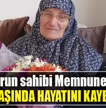 Kocaeli' de 50 torun sahibi Memnune nine 110 yaşında hayatını kaybetti