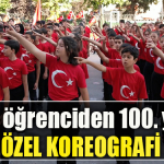 Kocaeli' de 580 öğrenciden 100. yıla özel koreografi