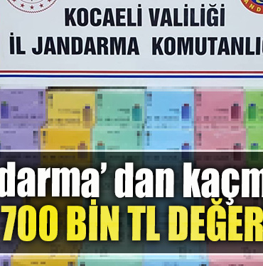 Kocaeli' de 700 bin TL değerinde elektronik sigara ele geçirildi