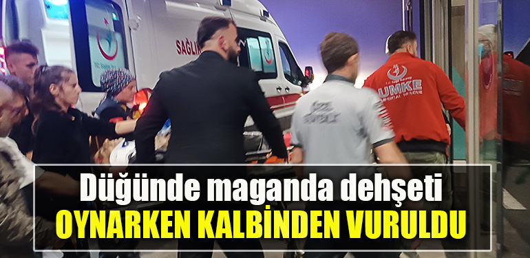 Kocaeli' de Düğünde maganda dehşeti Oynarken kalbinden vuruldu