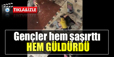 Kocaeli' de Gençler hem şaşırttı hem güldürdü
