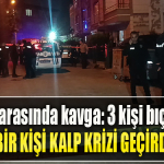 Kocaeli' de İki grup arasında kavga 3 kişi bıçaklandı, bir kişi de kalp krizi geçirdi