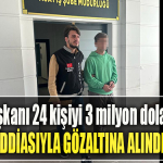 Kocaeli' de Kulüp başkanı 24 kişiyi 3 milyon dolandırdığı iddiasıyla gözaltına alındı