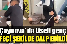 Kocaeli' de Liseli genç feci şekilde darp edildi