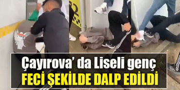 Kocaeli' de Liseli genç feci şekilde darp edildi
