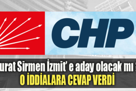 Murat Sirmen İzmit’ e aday olacak mı O iddialara cevap verdi