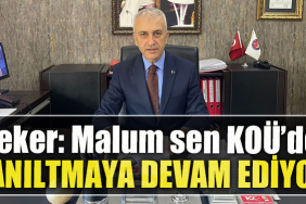 Türk sağlık Sen Kocaeli Şubesi başkanı Ömer Çeker MALUM SEN KOÜ’DE YANILTMAYA DEVAM EDİYOR