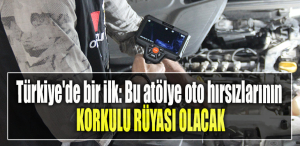 Türkiye'de bir ilk Bu atölye oto hırsızlarının korkulu rüyası olacak