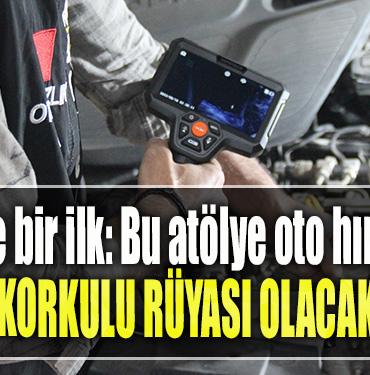 Türkiye'de bir ilk Bu atölye oto hırsızlarının korkulu rüyası olacak