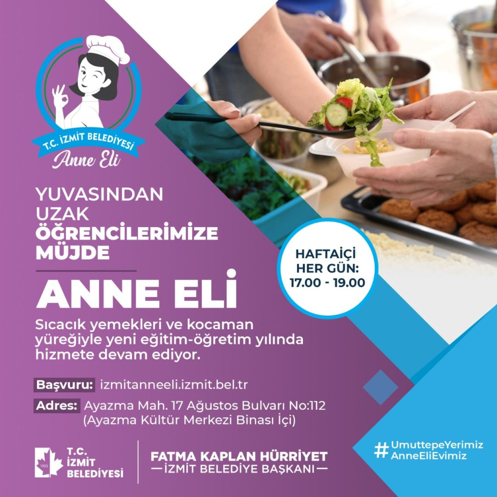 anne eli projesi sicak yemek hizmetiyle universite ogrencilerine kapilarini yeniden acti
