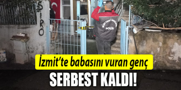 izmit babasını vuran genç