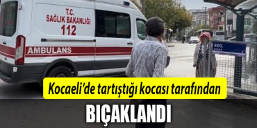 kocaeli bıçaklandıııı