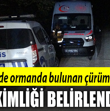 kocaeli ceset