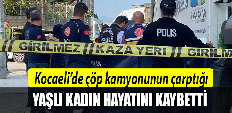 kocaeli yaşlı kadın