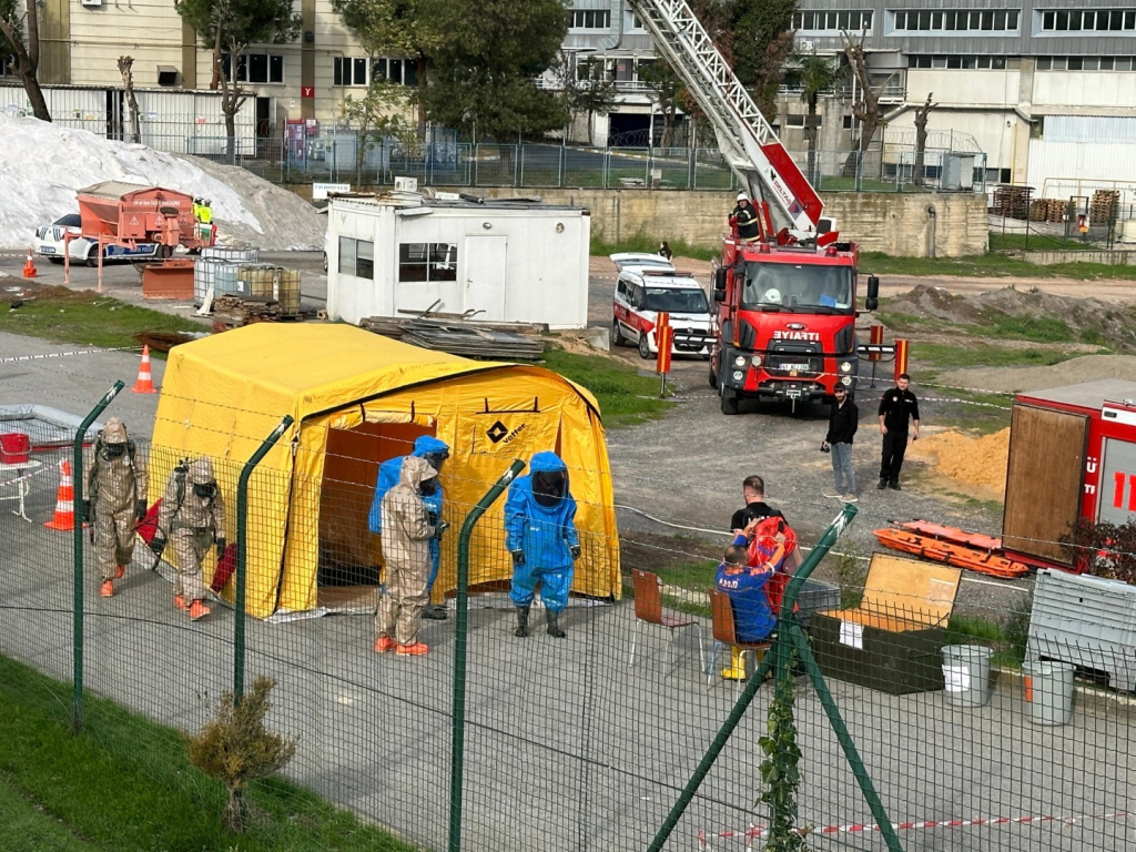KOCAELİ'DE TATBİKAT YAPILDI