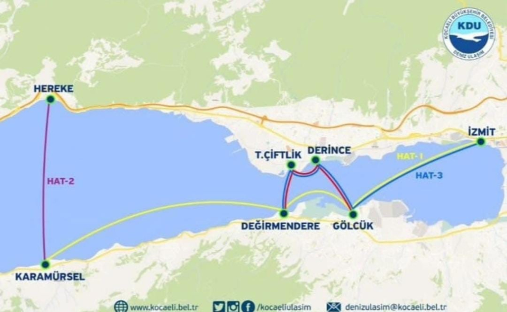 HEREKE KARAMÜRSEL VAPUR SEFERLERİ İPTAL EDİLDİ