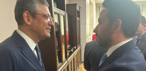 CHP İzmit İlçe Başkanı Gökhan Ercan, Özgür Özel' i yalnız bırakmadı