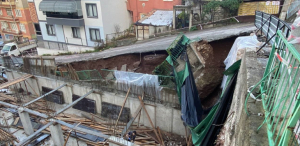 istinat duvarı ve yol