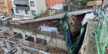 istinat duvarı ve yol