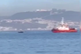 Başiskele’de tekne battı