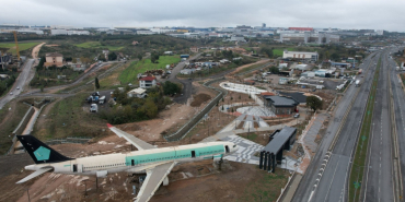 Çayırova'daki uçak 3 yılda anca bitiyor