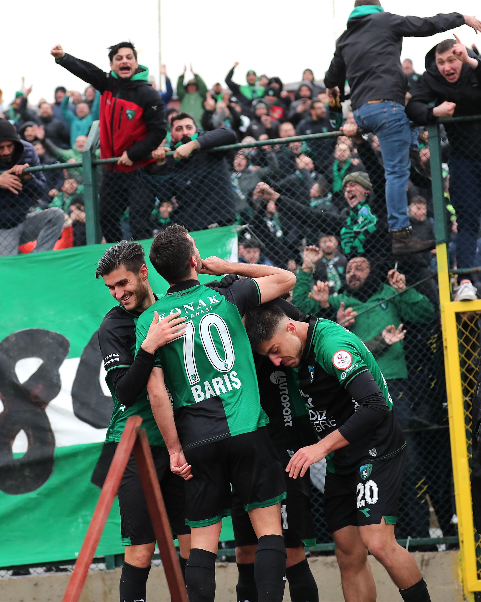 Kocaelispor, 3 golle zirve takibini sürdürdü